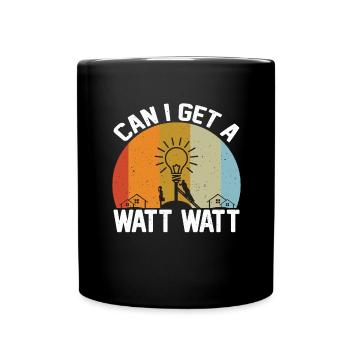 Électricien Génie électrique Pinces isolantes Electronique - Mug uni - noir - Devant