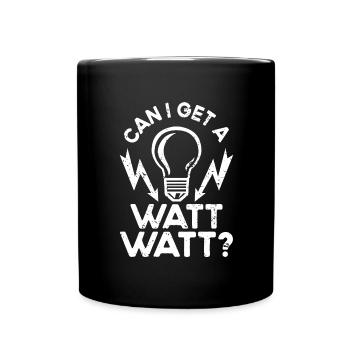 Électricien Génie électrique Pinces isolantes Electronique - Mug uni - noir - Devant