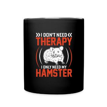 Hamster Lover Hamster Gift - Full Colour Mug - black - Front