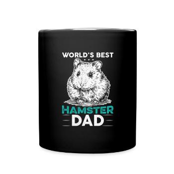 Hamster Liebhaber Hamster Geschenk - Tasse einfarbig - Schwarz - Vorne