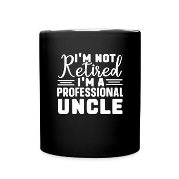 Bester Onkel Schlechter Einfluss Familie Geschenk - Tasse einfarbig - Schwarz - Vorne