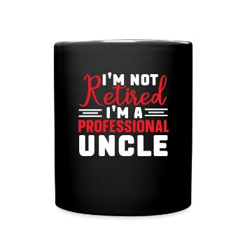 Meilleur oncle Bad Influence Cadeau de famille - Mug uni - noir - Devant