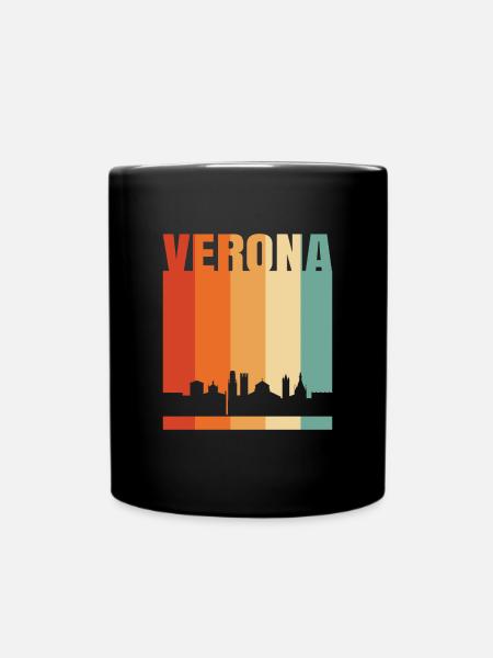 Vérone - Mug uni - noir