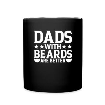 Père Barbu Père barbu - Mug uni - noir - Devant
