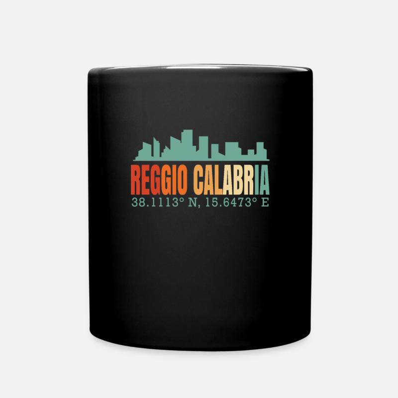 Reggio Calabria - Tasse einfarbig - Schwarz