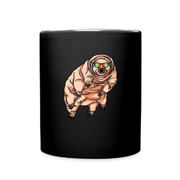 Tarderrade Water Bear Redneck Tartigradehartes Tar - Tasse einfarbig - Schwarz - Vorne