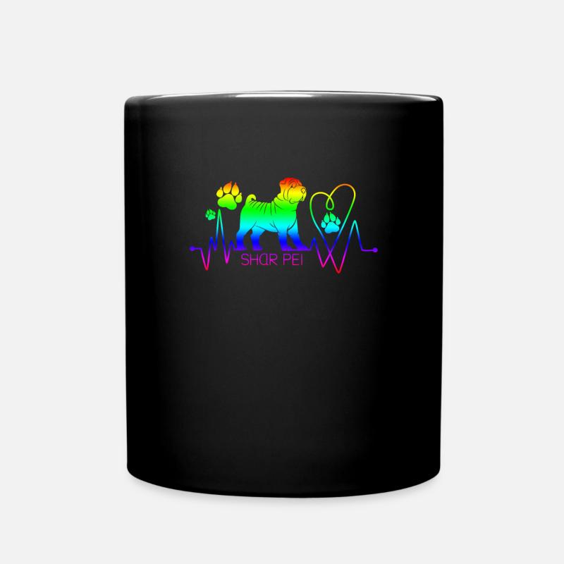Shar Pei chinois - Mug uni - noir