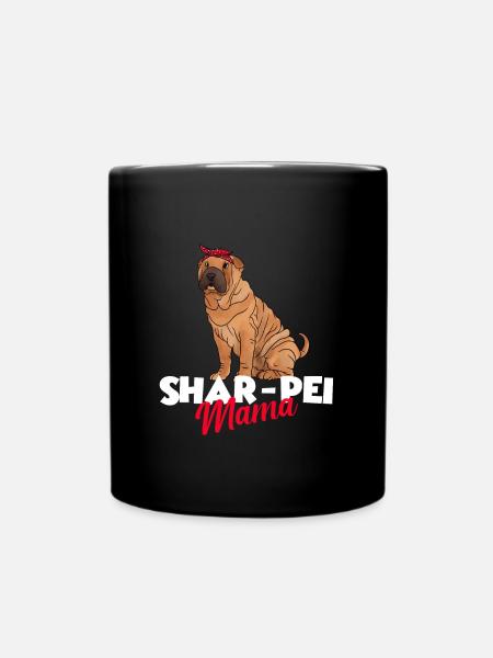 Shar Pei chinois - Mug uni - noir