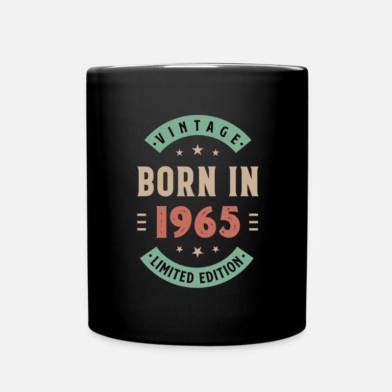 1965 - Année de construction 1965 - Né en 1965 - Mug uni - noir