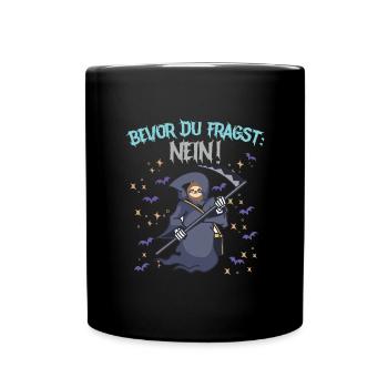 Before you ask: No - Full Colour Mug - black - Front