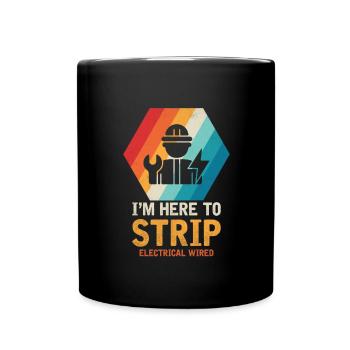 Électricien Génie électrique Pinces isolantes Electronique - Mug uni - noir - Devant