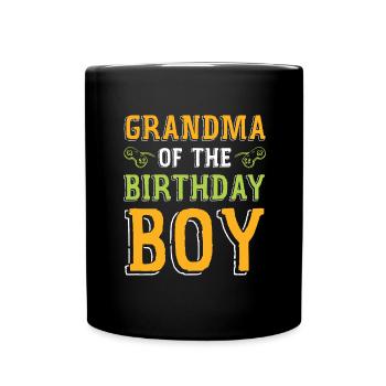 Grands-parents Grand-enfants Grand-père Grand-mère Petits-enfants Jeux - Mug uni - noir - Devant