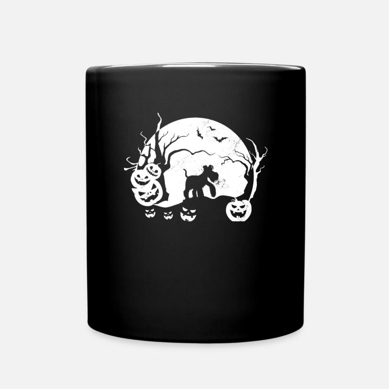 Zwergschnauzer - Tasse einfarbig - Schwarz