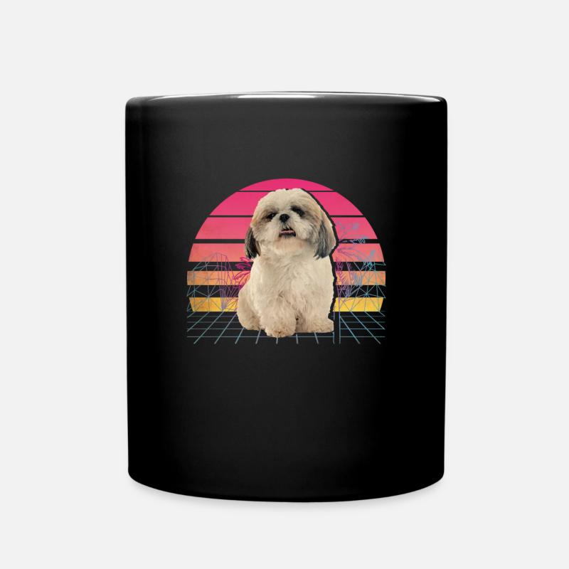 Shih Tzu - Mug uni - noir