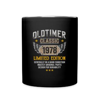 Birthday 1978 Classic Limited Edition 1978 - Full Colour Mug - black - Front