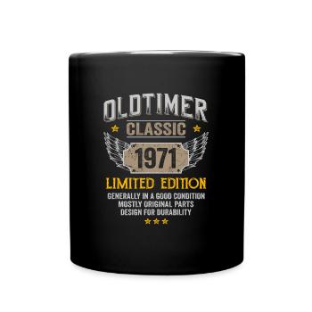 Anniversaire 1971 Classic Limited Edition 1971 - Mug uni - noir - Devant