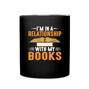 Livres de lecture Rat de bibliothèque Littérature Lecteur fréquent Livre - Mug uni - noir - Devant