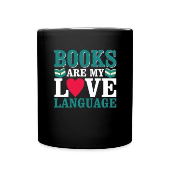 Livres de lecture Rat de bibliothèque Littérature Lecteur fréquent Livre - Mug uni - noir - Devant