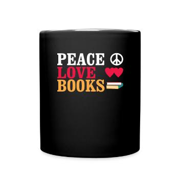 Livres de lecture Rat de bibliothèque Littérature Lecteur fréquent Livre - Mug uni - noir - Devant