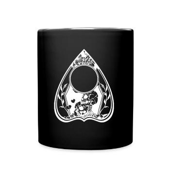 Ouija Board skeletons in love - Full Colour Mug - black - Front