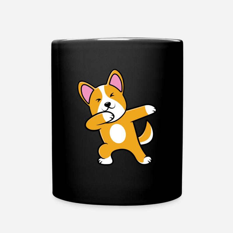 Corgi gallois - Mug uni - noir