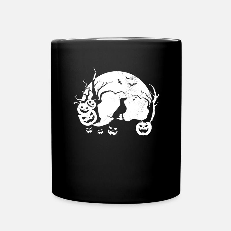 Weimaraner - Tasse einfarbig - Schwarz