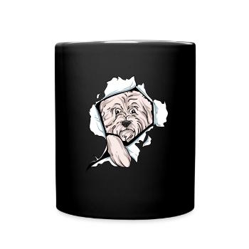 West Highland Terrier - Full Colour Mug - black - Front