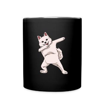 American Eskimo - Full Colour Mug - black - Front