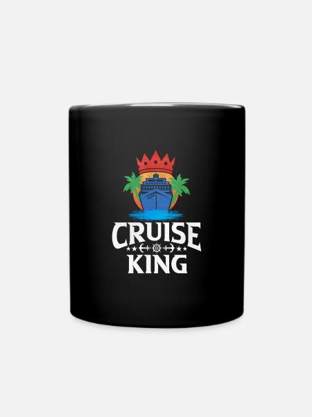 Kreuzfahrt - Tasse einfarbig - Schwarz
