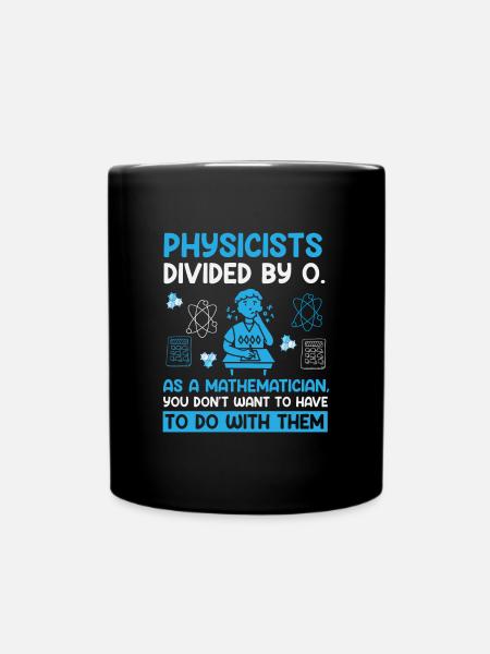Physics - Full Colour Mug - black