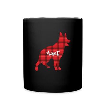 Australian Cattle Dog - Full Colour Mug - black - Front