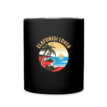 Elafonisi Lover - Full Colour Mug - black - Front