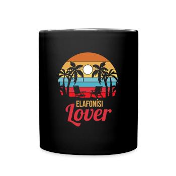 Elafonisi Lover - Full Colour Mug - black - Front