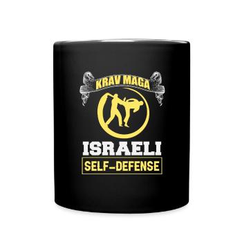 Krav Maga Autodéfense Israélienne - Mug uni - noir - Devant