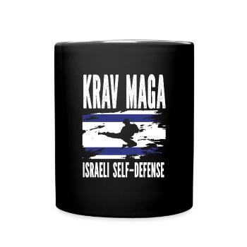 Krav Maga Autodéfense Israélienne - Mug uni - noir - Devant