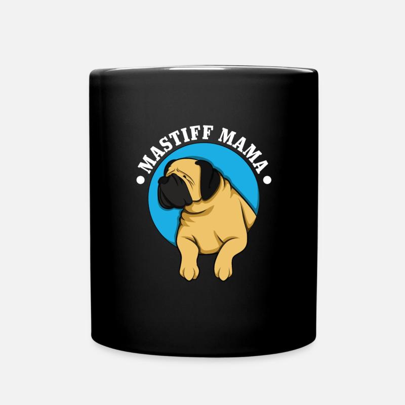 Mastiff - Tasse einfarbig - Schwarz