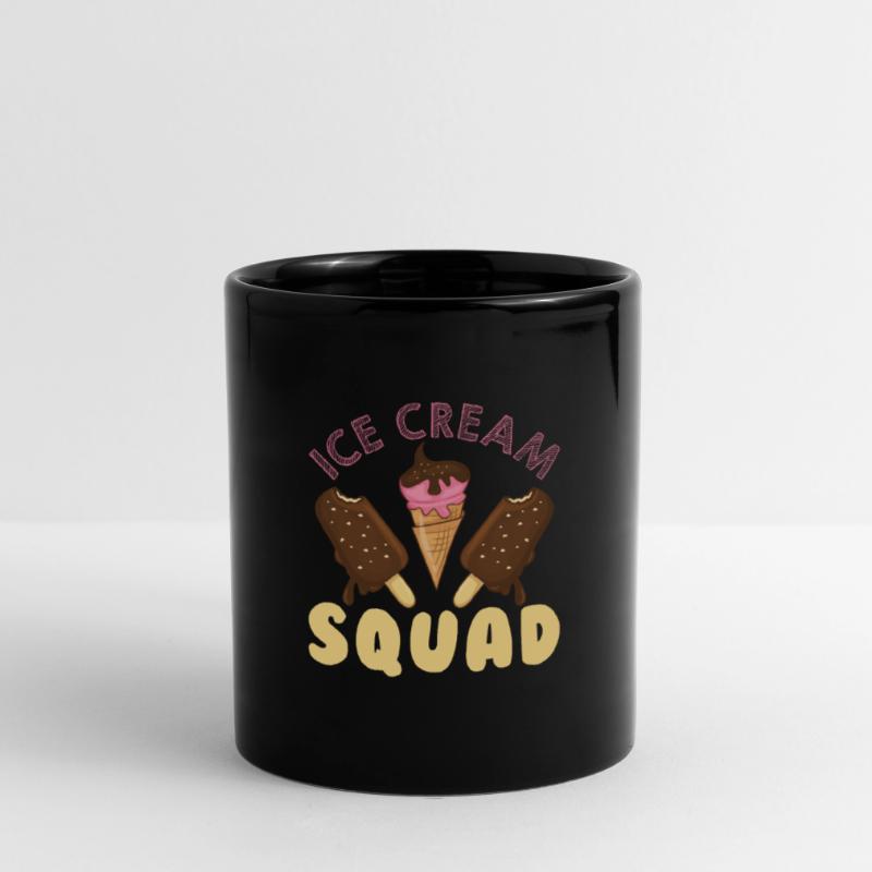Ice Cream Squad Eiscreme Eis Tasse einfarbig