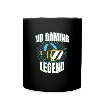 Jeux de légende VR Gaming - Mug uni - noir - Devant