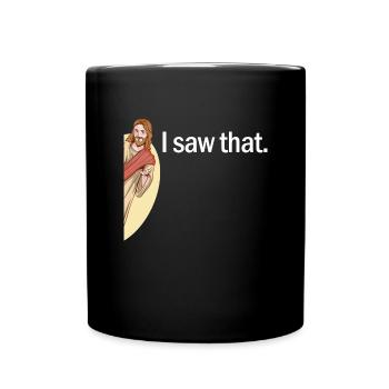 Jesus Ich habe diesen religi�sen Jesus des christl - Tasse einfarbig - Schwarz - Vorne