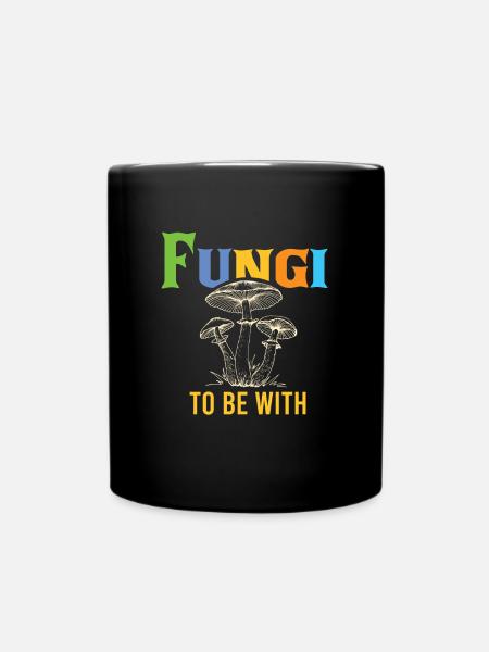 Champignons pour être avec champignons champignons - Mug uni - noir