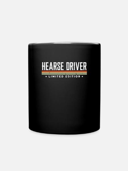 Leichenwagenfahrer Limited Edition - Tasse einfarbig - Schwarz