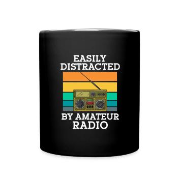 Amateur Radio Radio Funkter Cadeau - Mug uni - noir - Devant