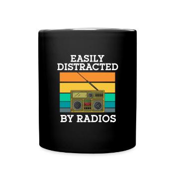 Amateur Radio Radio Funkter Cadeau - Mug uni - noir - Devant