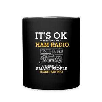Amateur Radio Radio Funkter Cadeau - Mug uni - noir - Devant
