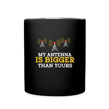 Amateur Radio Radio Funkter Cadeau - Mug uni - noir - Devant