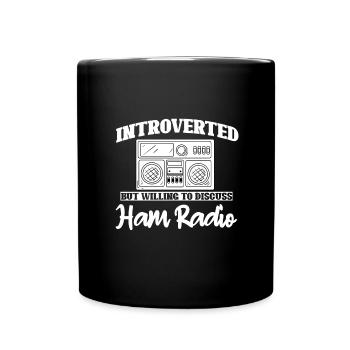Amateur Radio Radio Funkter Cadeau - Mug uni - noir - Devant