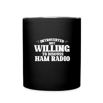 Amateur Radio Radio Funkter Cadeau - Mug uni - noir - Devant
