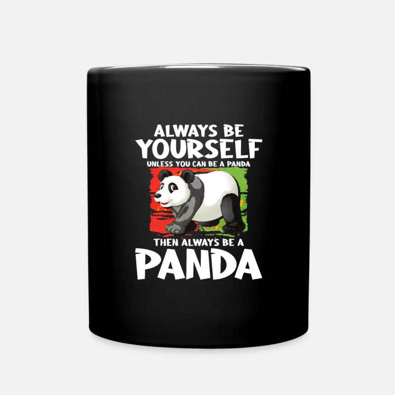 Panda - Full Colour Mug - black