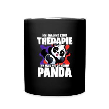 I don't need therapy I just have to go to my - Full Colour Mug - black - Front