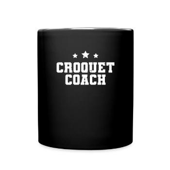 Croquet - Full Colour Mug - black - Front